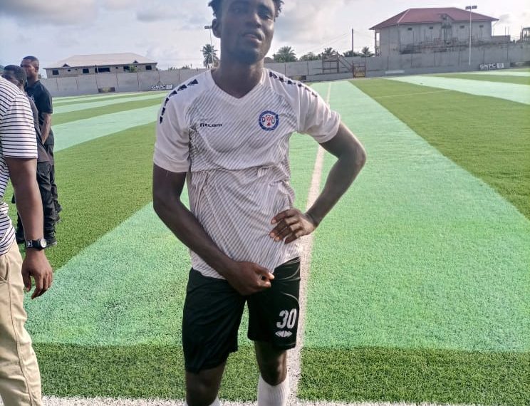 DOL 2020/2021: Proud United Prince Badu Adjudged Man of the match in BYFA defeat