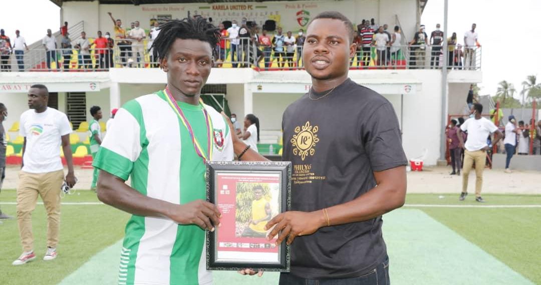 Akese Akese scoops April’s player of the month award for Nzema Kotoko
