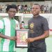 Akese Akese scoops April’s player of the month award for Nzema Kotoko