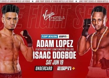 CONFIRMED: Isaac Dogboe to face Adam Lopez on 19th June