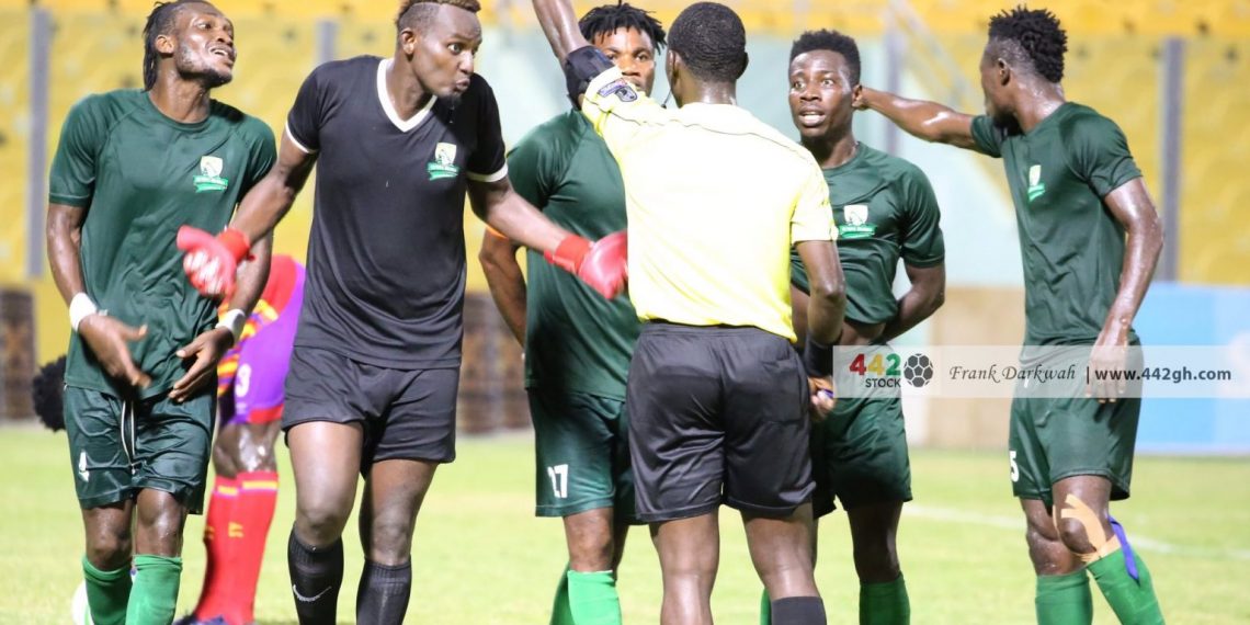 Referee Kofi Owuso apologises for ‘bad decisions’ in Hearts of Oak’s win over Elmina Sharks