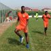 Ismail Ganiyu and two other players resume training with Asante Kotoko