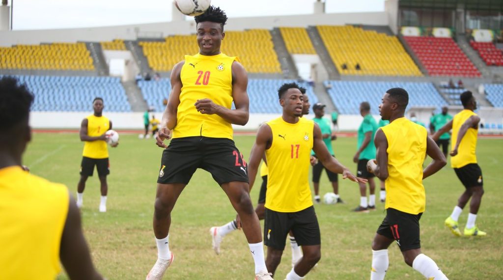 Black Stars train in Cape Coast ahead of Ivory Coast Showdown