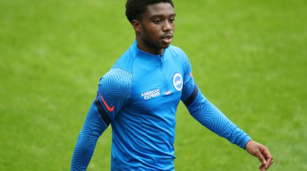 Totteham Hotspurs target Tariq Lamptey of Brighton Albion