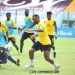 Black Stars hold first training session in Cape Coast