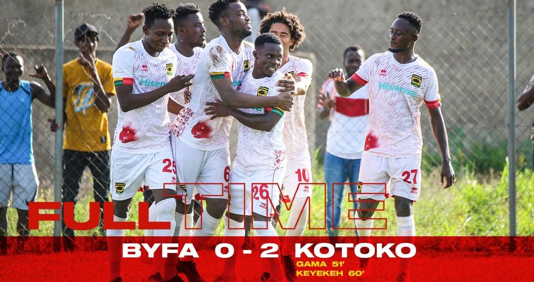 VIDEO: MTN FA CUP: Watch Kotoko’s Emmanuel Keyekeh brilliant free kick against BYFA