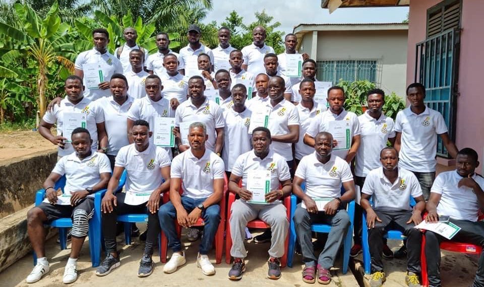 GFA License D coaching course ends in Ashanti Region