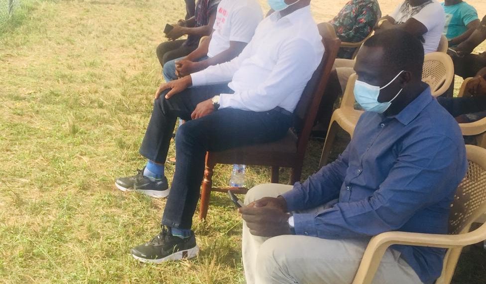  GFA Vice Chairman Mark Addo spotted at SDA park during  Nzema Kotoko-Vipers game
