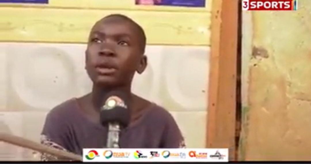 PHOTOS & VIDEOS: 10-year old boy designs beautiful prototype of the Proposed Black Star Stadium in Ghana