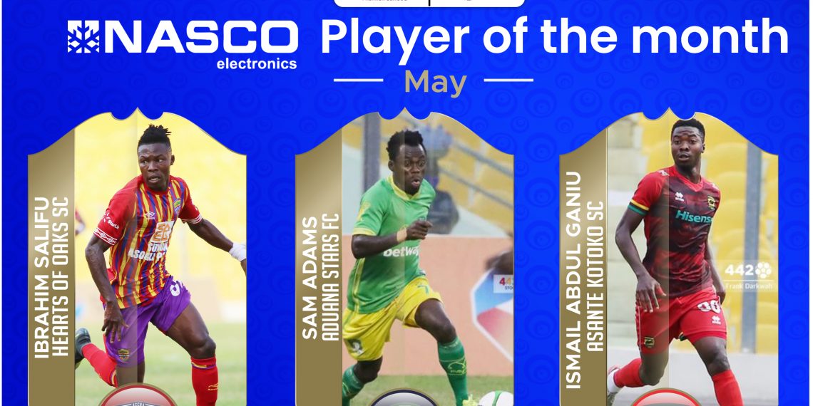 Ghana Premier League: Nominees for NASCO Player of the Month-May