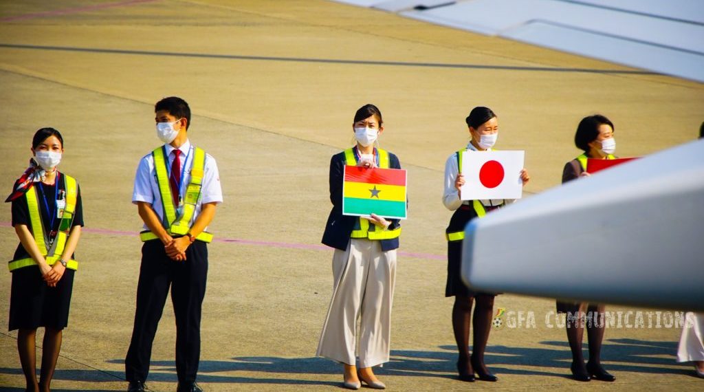 BLACK METEORS DEPART JAPAN FOR SOUTH KOREA