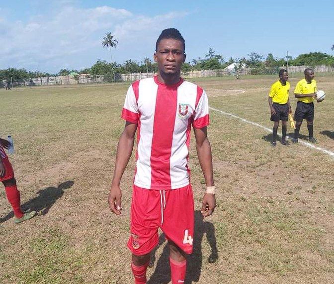 Maxwell Kumadoh wins Man of the Match against Samartex
