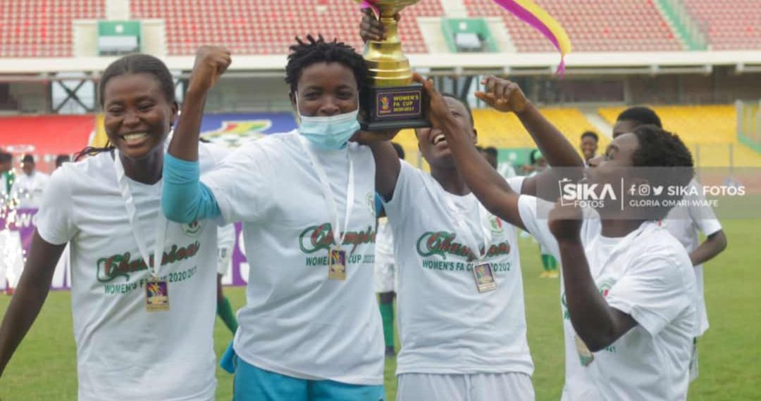 Hasaacas Ladies complete historic double with 2-0 win over Ampem Darkoa in FA Cup