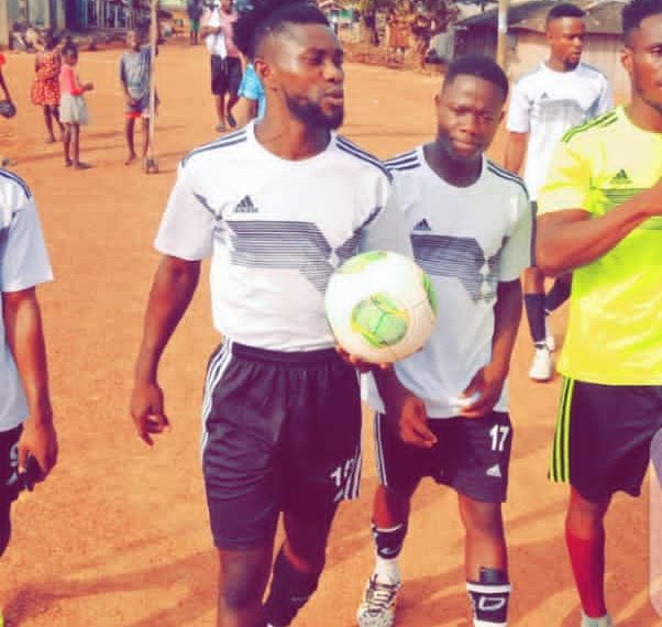 Thomas Nyameke: The ambitious forward lightning the WRFA Division II Nzema Zone