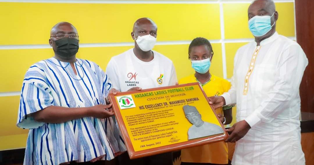 You showed the way, and others followed – Hasaacas Ladies to Bawumia