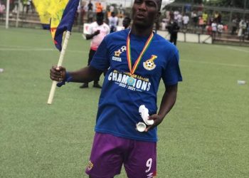 Abednego Tetteh bids emotional farewell to Hearts of Oak