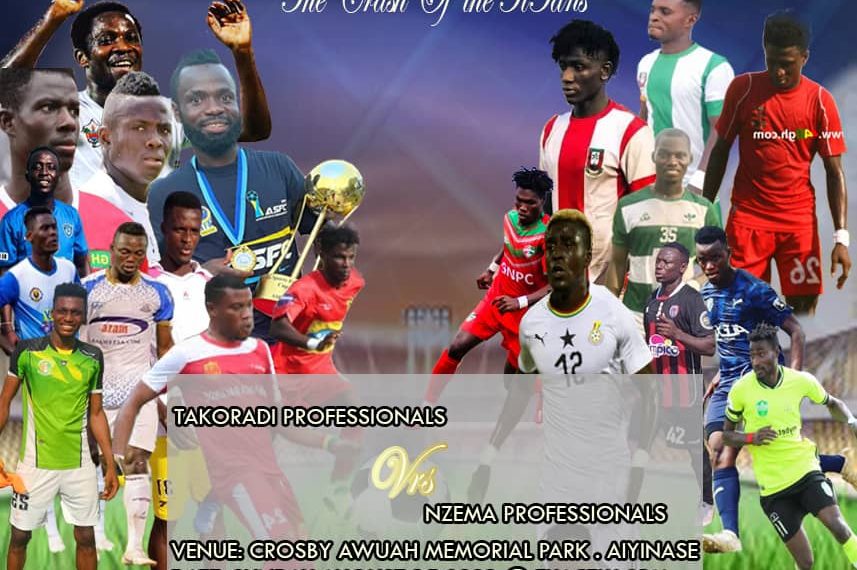 OFFICIAL- Nzema Professionals vs Sekondi-Takoradi Professionals date announced