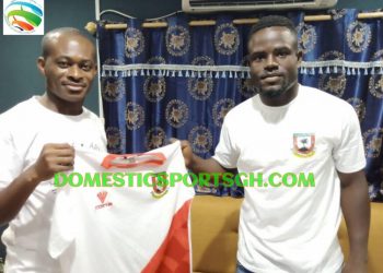 PHOTOS: Nzema Kotoko sign Venomous Vipers forward Ishaque Mohammed