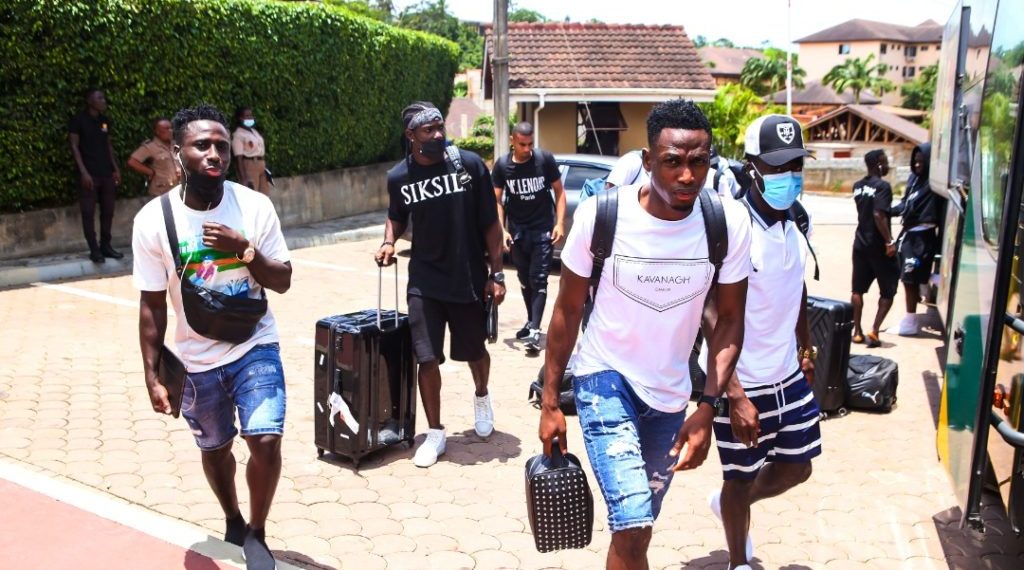 Fifa WC Qualifiers: Black Stars arrive in Cape Coast ahead Ethiopia showdown