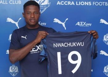 Accra Lions announce the signing of Nigerian forward Uzondu Nwachukwu