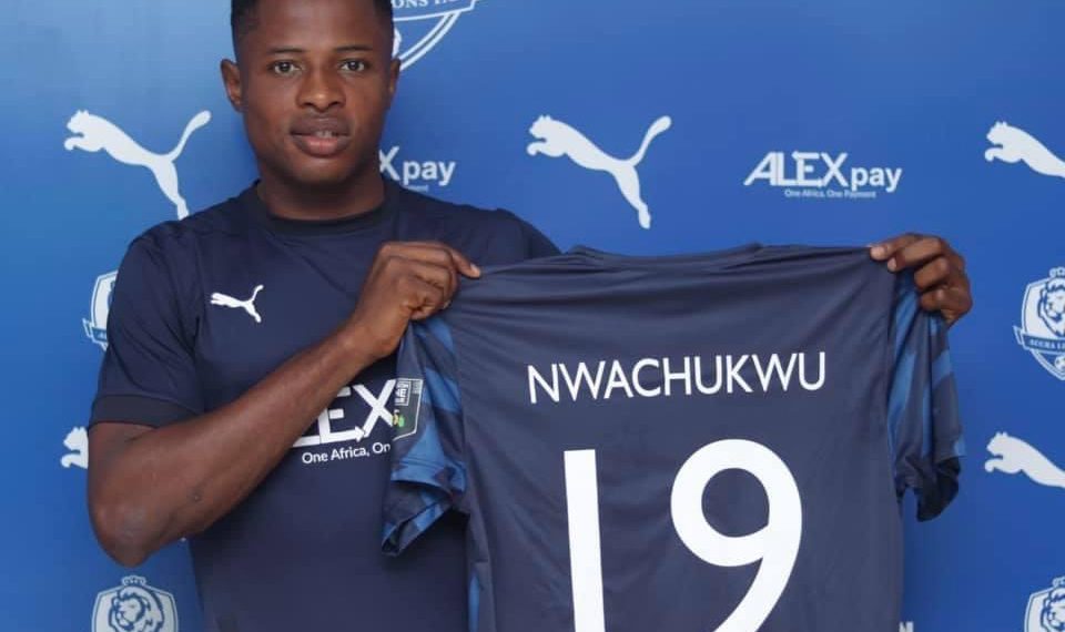 Accra Lions announce the signing of Nigerian forward Uzondu Nwachukwu