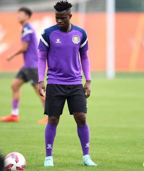 VIDEO: Watch Evans Etti’s debut goal for Ice City against Sichuan Jiuniu