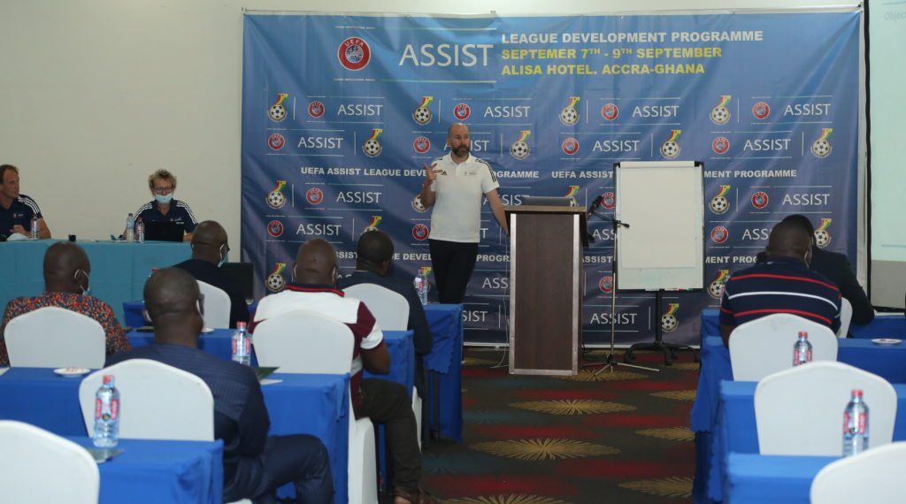 Uefa assist opens four day training   workshop for Ghana Premier League clubs
