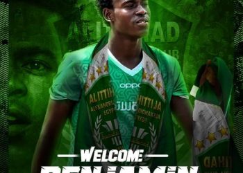 Breaking News: Al Ittihad Alexandria announce the signing of Elmina Sharks forward Benjamin Boateng