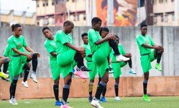 VIDEO: Black Queens hold first training session in Nigeria ahead of Aisha Buhari Cup