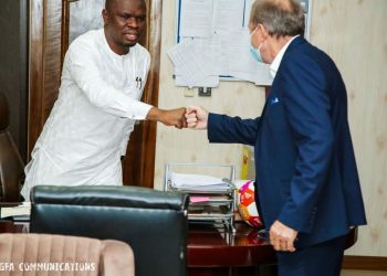 MILOVAN RAJEVAC MEETS MUSTAPHA USSIF IN ACCRA