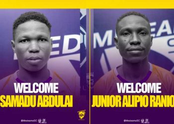 Wa Suntaa duo  Samadu Abdulai and Junior Alipio joins Medeama SC