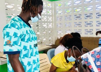 PHOTOS: Karela players receive covid-19 vaccine ahead of Ghana Premier League start