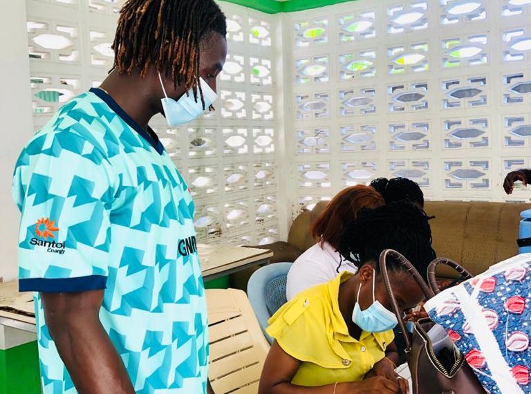 PHOTOS: Karela players receive covid-19 vaccine ahead of Ghana Premier League start