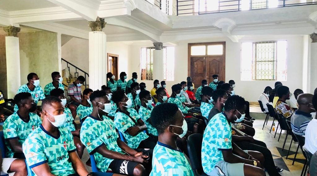 Karela United pays courtesy call on the Chief of Aiyinasi ahead of the season