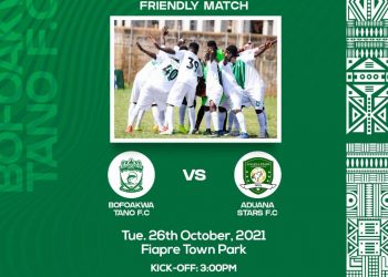 Aduana Stars to engage Bofoakwa Tano in Pre-season Friendly today