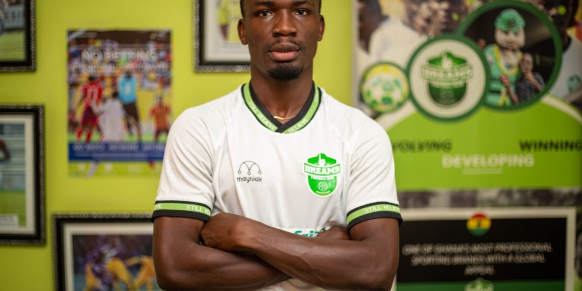 Ghana Premier League: Dreams FC unveil new signing Habib  Mohammed
