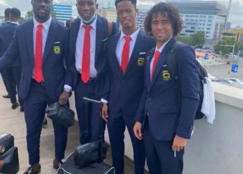 VIDEO: Razak Abalora, Lamptey and Joseph Amoako arrive in Dubai for Kotoko Preseason