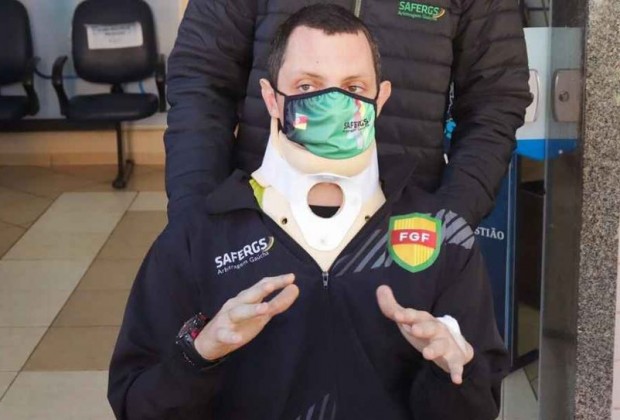 WORLD NEWS: Brazilian Footballer arrested for assaulting referee