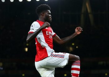 Thomas Partey scores first Arsenal goal in Premier League win over Aston Villa