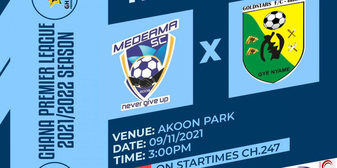 GPL Matchday 2: Medeama SC vs Bibiani Gold Stars to be played on Tuesday