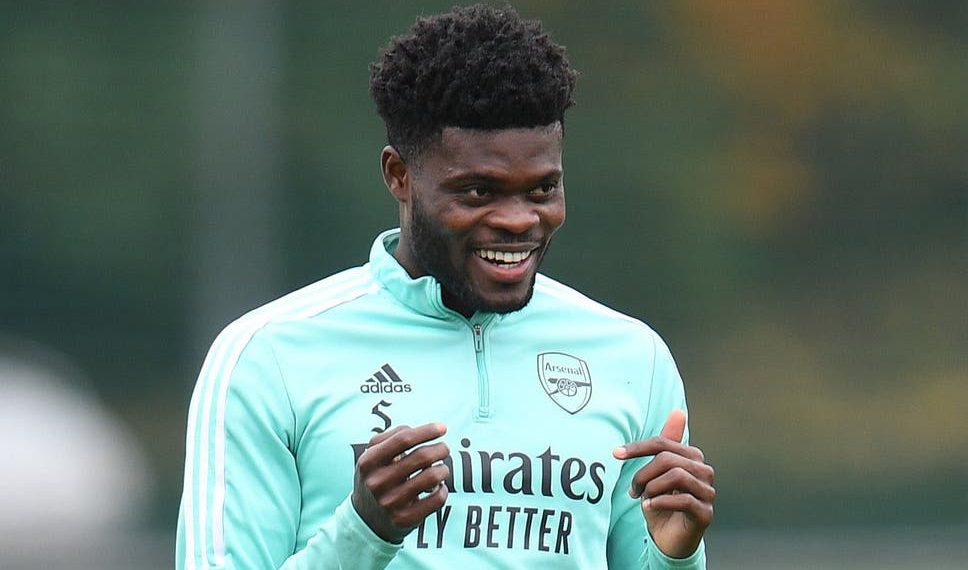 Thomas Partey declared fit ahead of Liverpool game