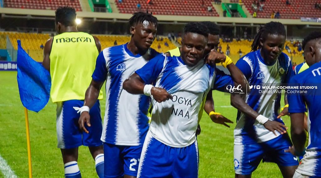 2021/22 Ghana Premier League: Great Olympics pip Legon Cities to continue perfect start