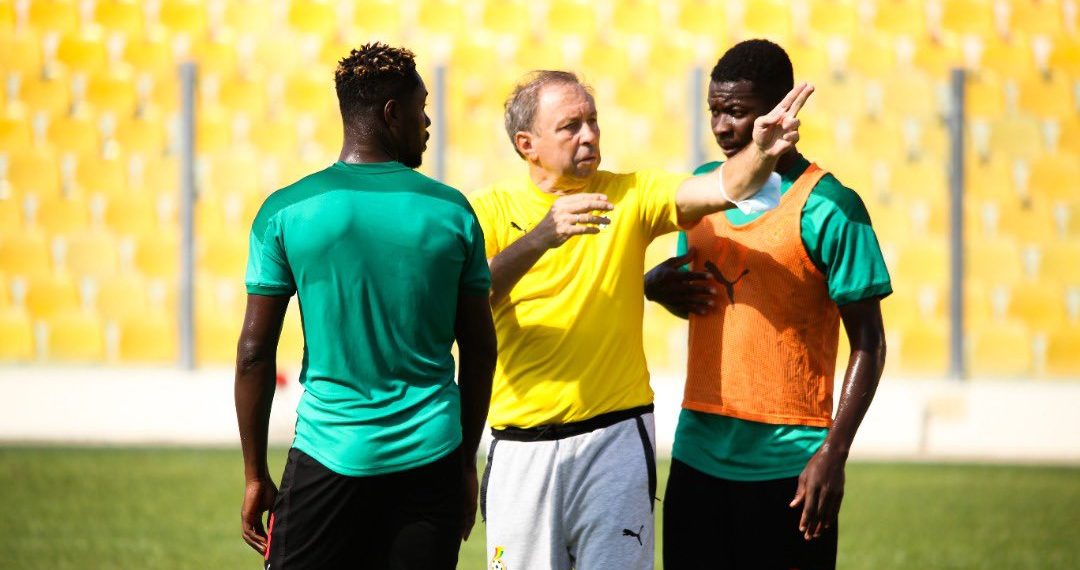 2022 FIFA WCQ: Black Stars hold first training session in South Africa ahead of Ethiopia clash