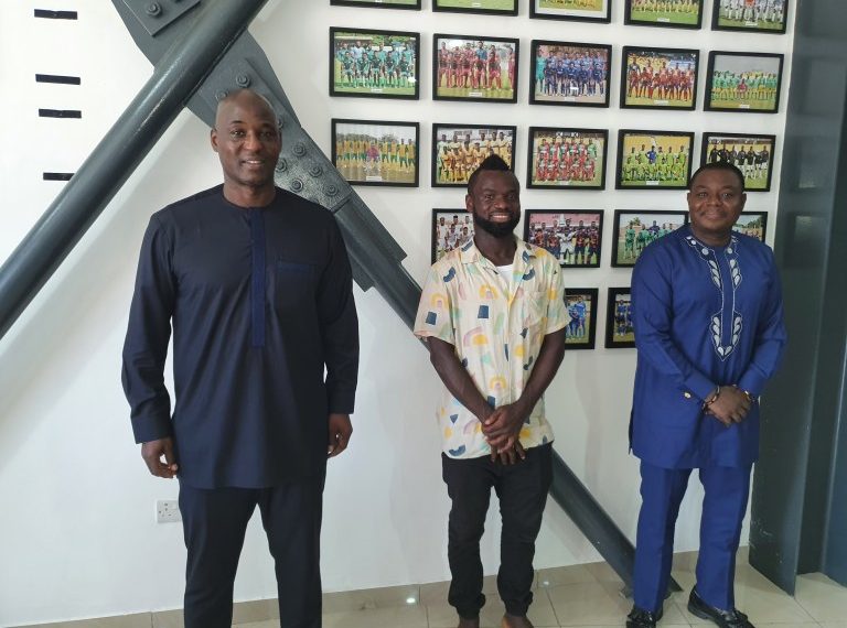 Bernard Morrison Visits PFAG Office; Hails the Association for Ongoing Good Work