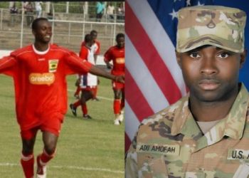 Ex-Kotoko forward Mark Adu Amofah joins US Army