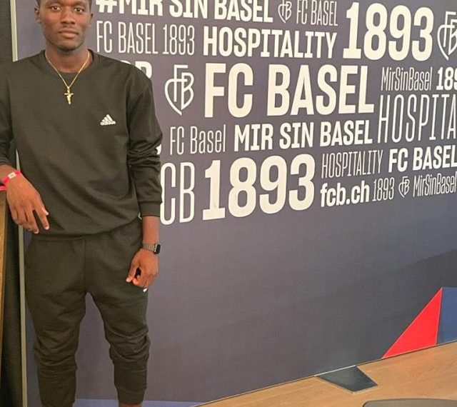 Ghana youth star Samuel Ashie Quaye set for Basel move after landing in Switzerland