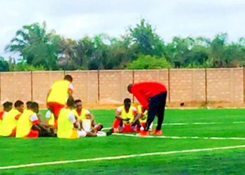 Nzema Kotoko train at AAK astro turf for the first time ahead of 2021/22 DOL season
