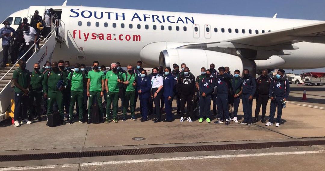 Qatar 2022 WCQ : South Africa arrive in Accra ahead of Ghana game
