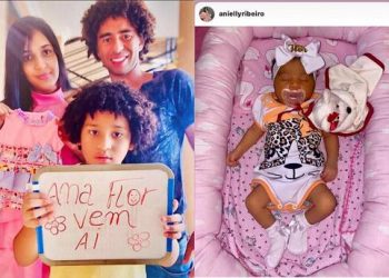 Asante Kotoko star Fabio Gama welcomes new baby girl