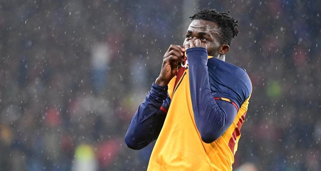 Afena-Gyan wins Man-of-the-Match award after superb brace